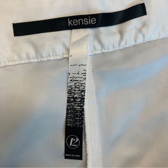 𝅺KENSIE White black lace shorts Sz 12 NWOT - Picture 5 of 11